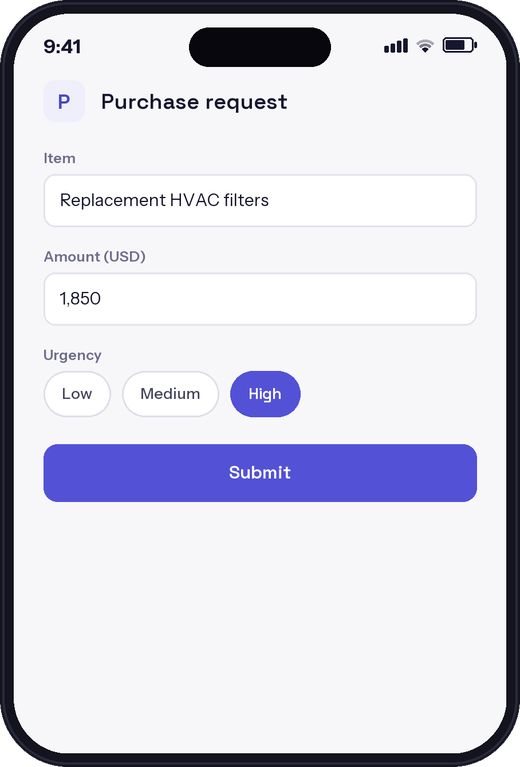 A micro app built with EasyBind